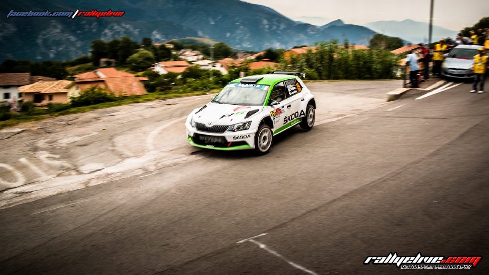 RALLY DI ROMA CAPITALE - SS4<br>#FIAERC<br>www.rallyelive.com