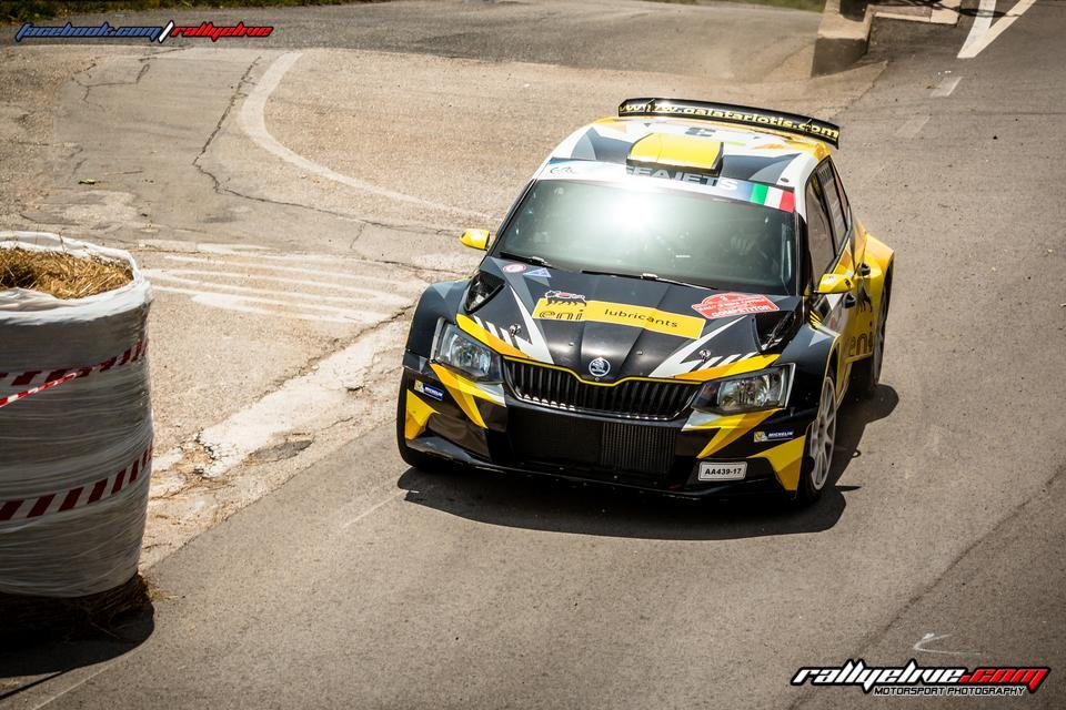 RALLY DI ROMA CAPITALE - SS4<br>#FIAERC<br>www.rallyelive.com